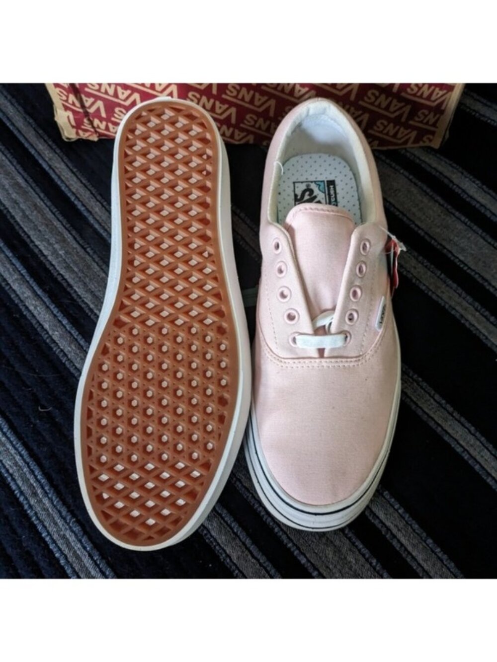 Vans Super ComfyCush Men Size 10 Era Canvas Platform Shoe Blushing Bride 072026 - Picture 6 of 11